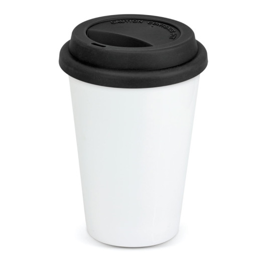 Ceramic Double Wall Cups Black